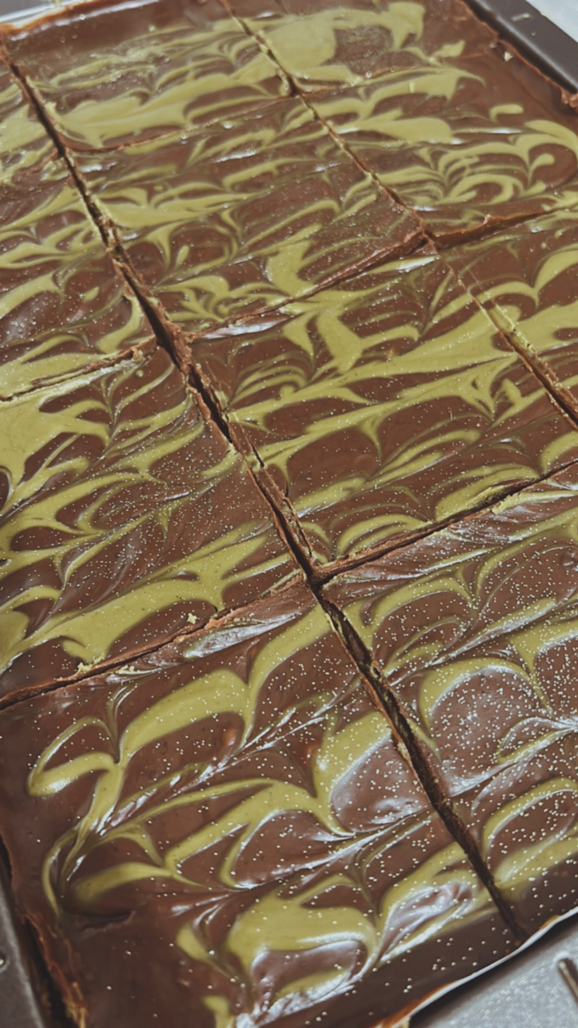 Dubai Kunafe brownie